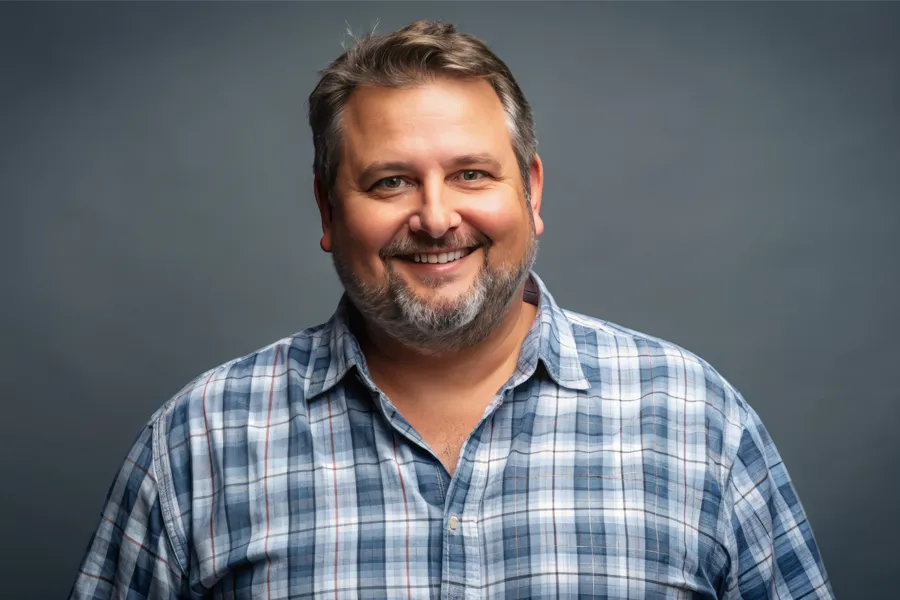 High-Cholesterol-Clinic A happy, slightly overweight man with a beard. Get treatment for high cholesterol from Anita Petruzzelli, M.D. in Glastonbury.